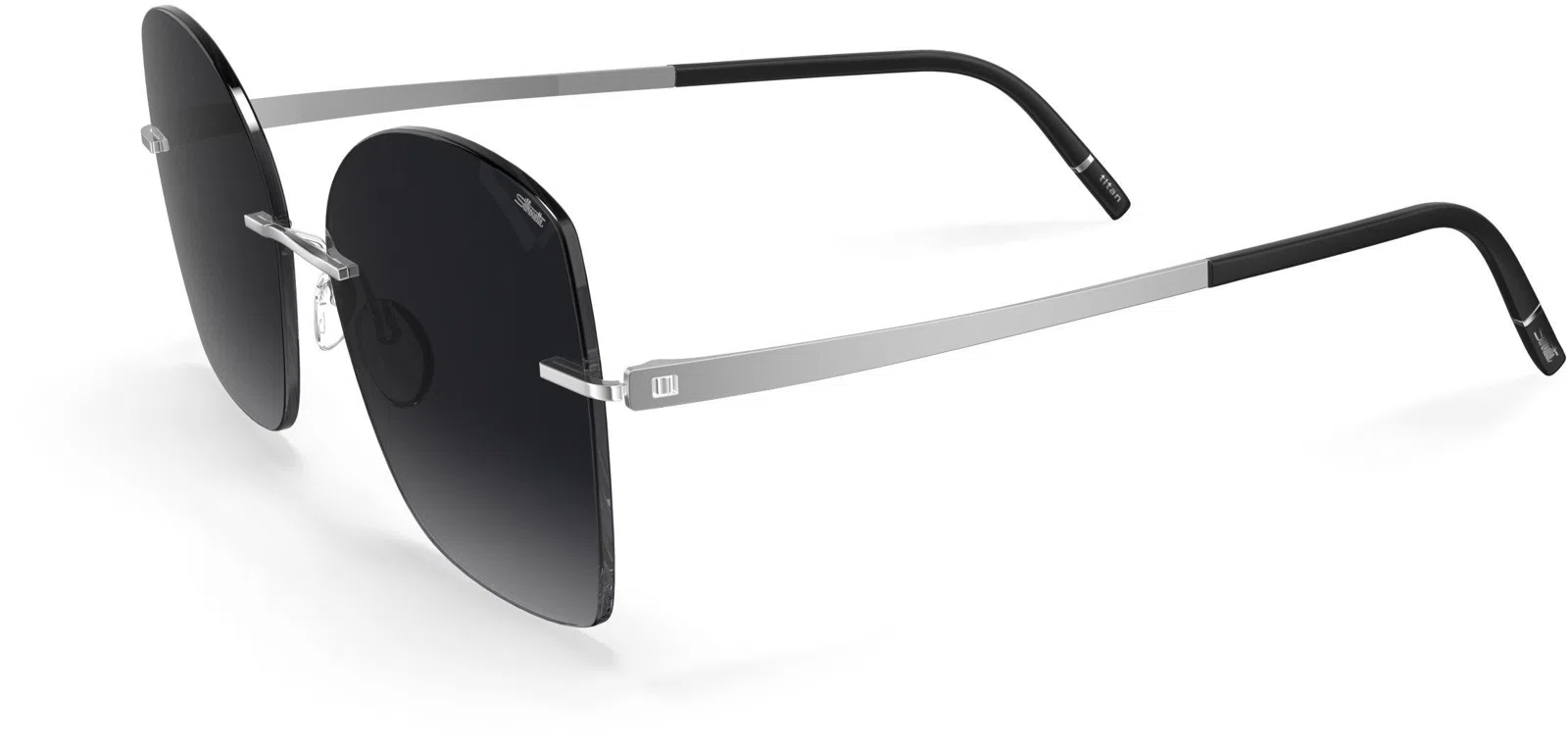 Silhouette Terranea Rimless 8193 Sunglasses - view 4